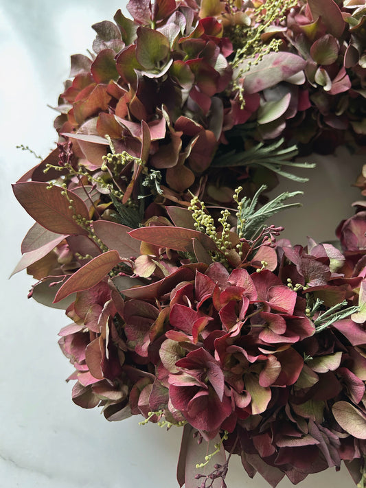 Hydrangea Wreath